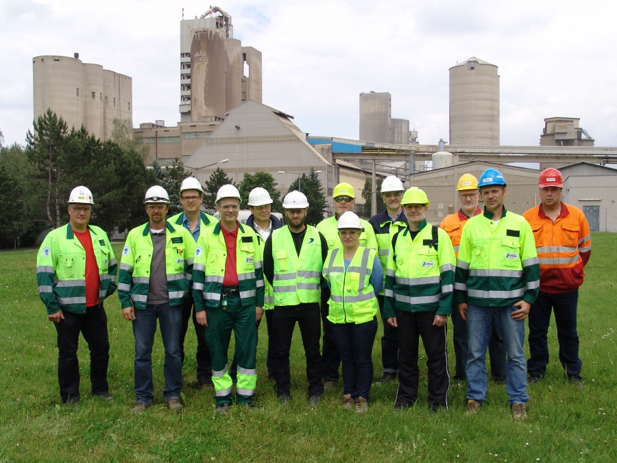 The project team in Mannersdorf with our A TEC colleagues Daniele Sabadelli and Dr. Wolfgang Freimann.